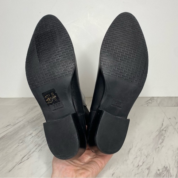 Schutz Black Leather Chelsea Bootie 7 1/2 B - Picture 12 of 13